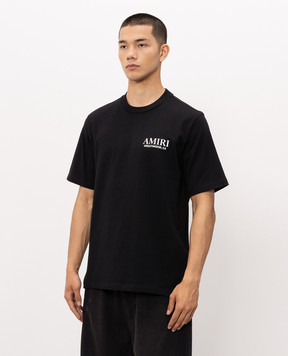 AMIRI Black Bones Stacked T-shirt AMJYTE1075