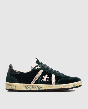 Premiata Bonnie green velour sneakers BONNIED8581