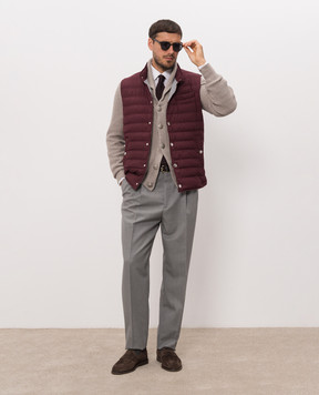 Brunello Cucinelli Gray wool pants ME267S2440
