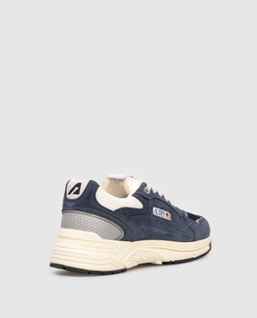 AUTRY Blue Hyperway combination sneakers A1UNHYLMUM01