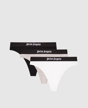Palm Angels Thong panties set PLA1UWBT01TR
