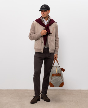 Brunello Cucinelli Brown cashmere jumper M2200124