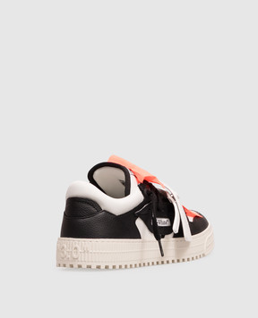 Off-White Black 3.0 Court combo sneakers OF06206101