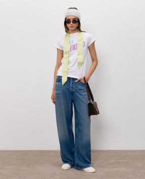Valentino White T-shirt 9B3MG26MAA8