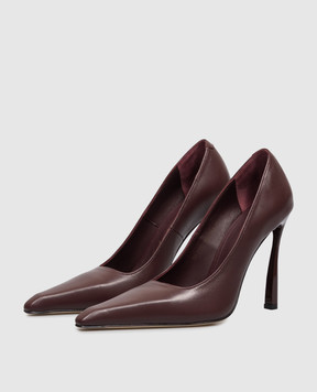Babe Pay Pls Burgundy leather shoes 0205156KO