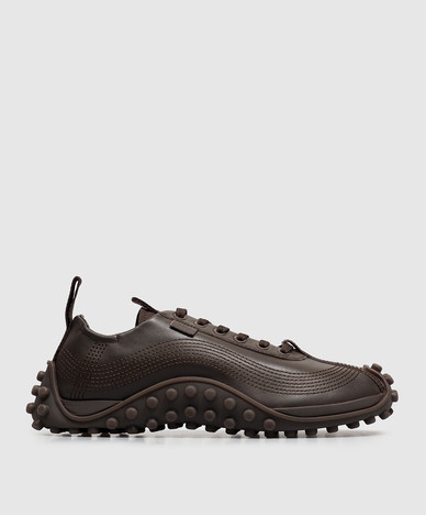 Mirage bruine leren sneakers