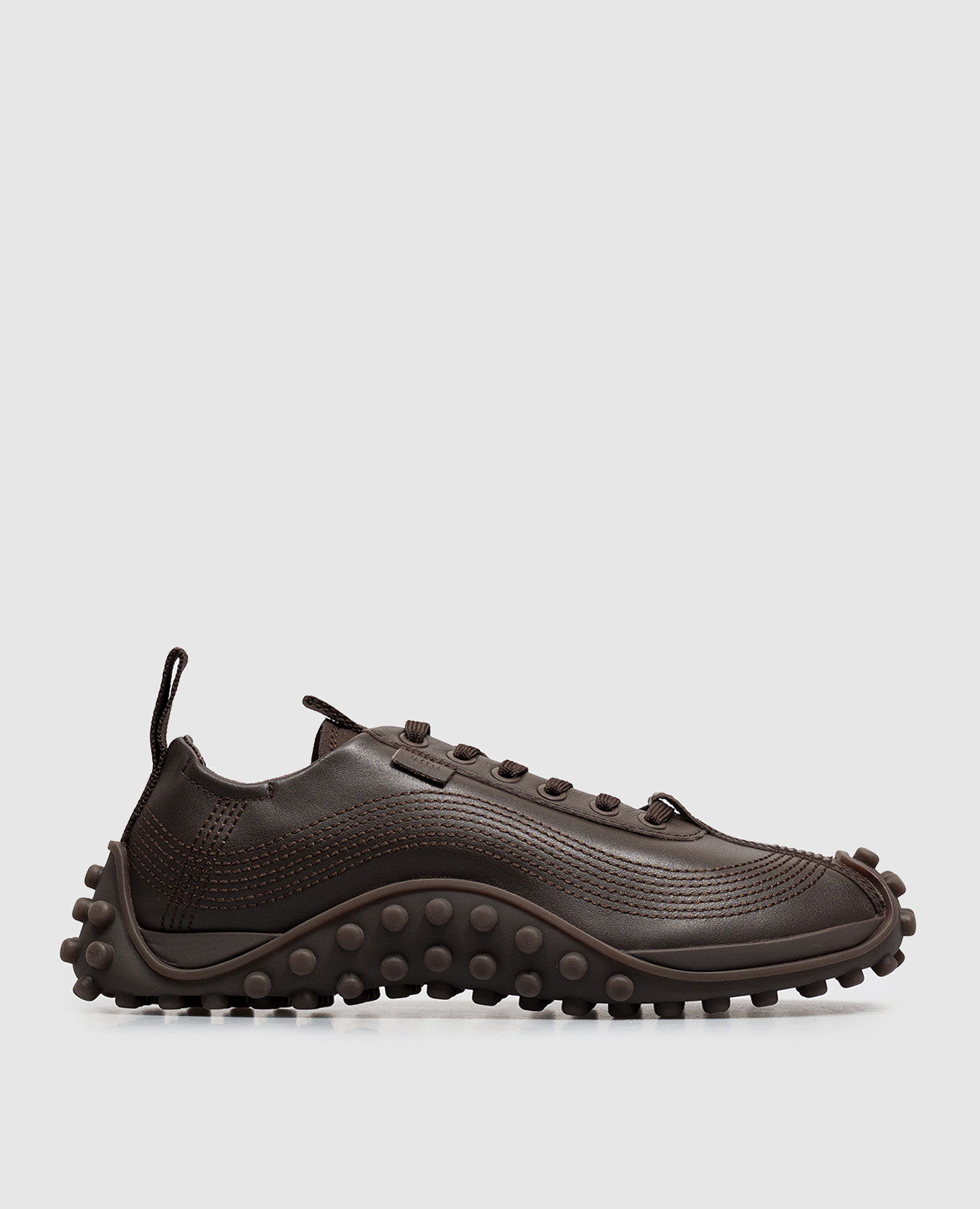 Mirage brown leather sneakers