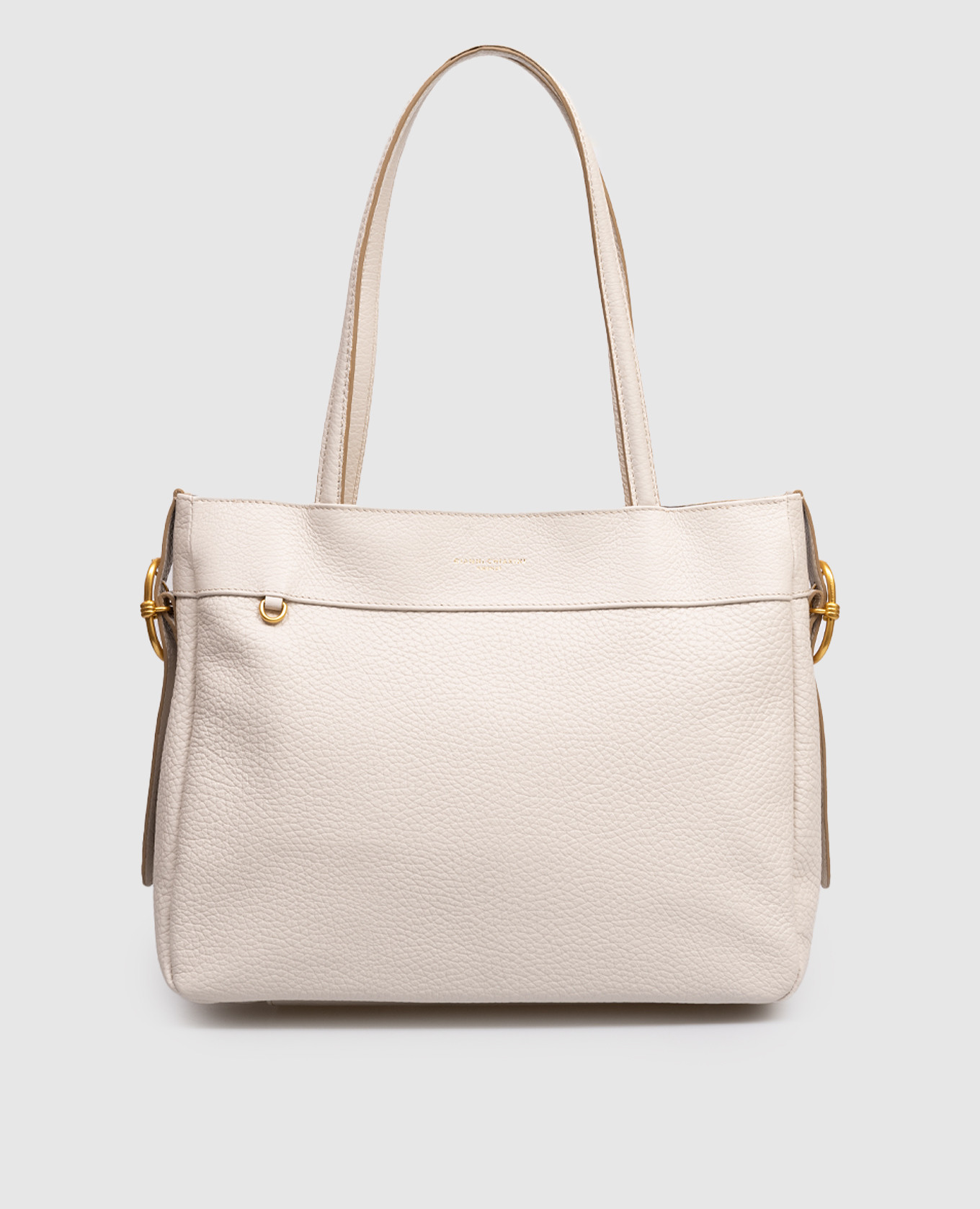 

Selena beige leather tote bag Gianni Chiarini