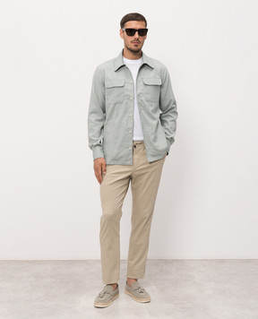 ISAIA White T-shirt MCX154J0419