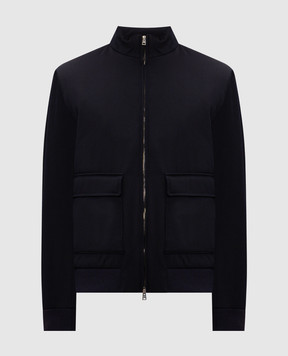 Herno Blue wool jacket GI000665U33186