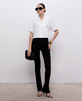 Versace White shirt with embroidery 10256801A13878