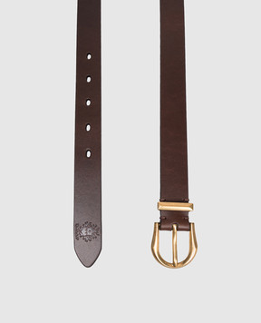 Bally Brown leather belt Endrik WBF05SVT900
