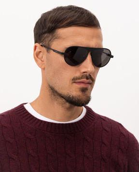 JW Anderson Black sunglasses JWA05-Aviator EW0021FA0500