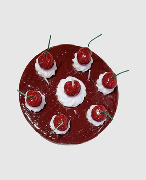Cereria Introna Scented candle in the shape of a cherry cheesecake 2374