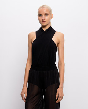 Simkhai Black Juno bodysuit 4268013K