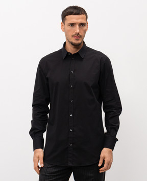 Dolce&Gabbana Black Gold Shirt G5EJ0TGG826