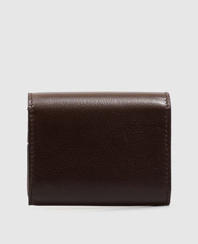Brunello Cucinelli Brown leather wallet MWVEBU450