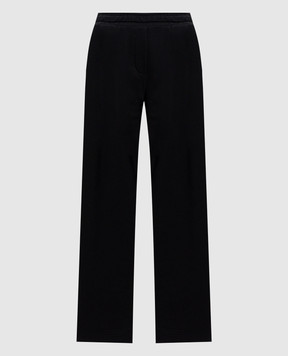 Dolce&Gabbana Black sweatpants with monogram logo FTC91ZGDDL5