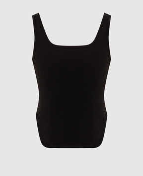 Juun.j Black top with a patch JW6742W035