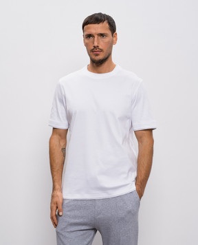 Brunello Cucinelli White layered T-shirt M0B137427