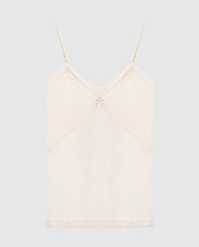 Twinset Ivory lace top 262TP2061