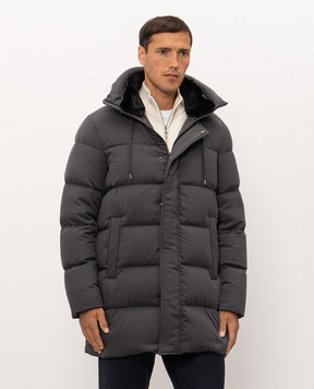 Herno Gray down jacket PI001159U12414Z