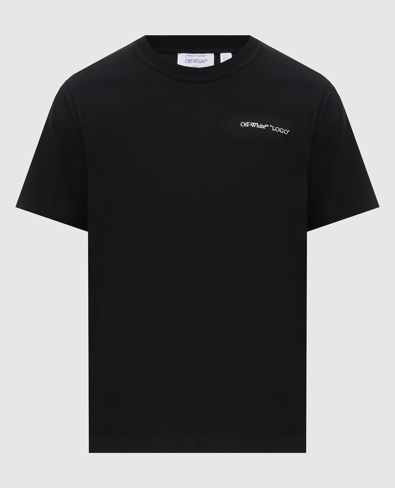 Black T-shirt with Logo print