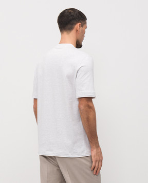 Brunello Cucinelli Melange gray T-shirt M0B137427