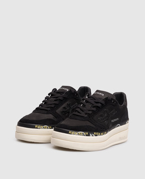 Premiata Black Micol combination sneakers MICOL8567