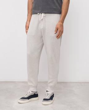 Brunello Cucinelli Grey joggers M29201019G