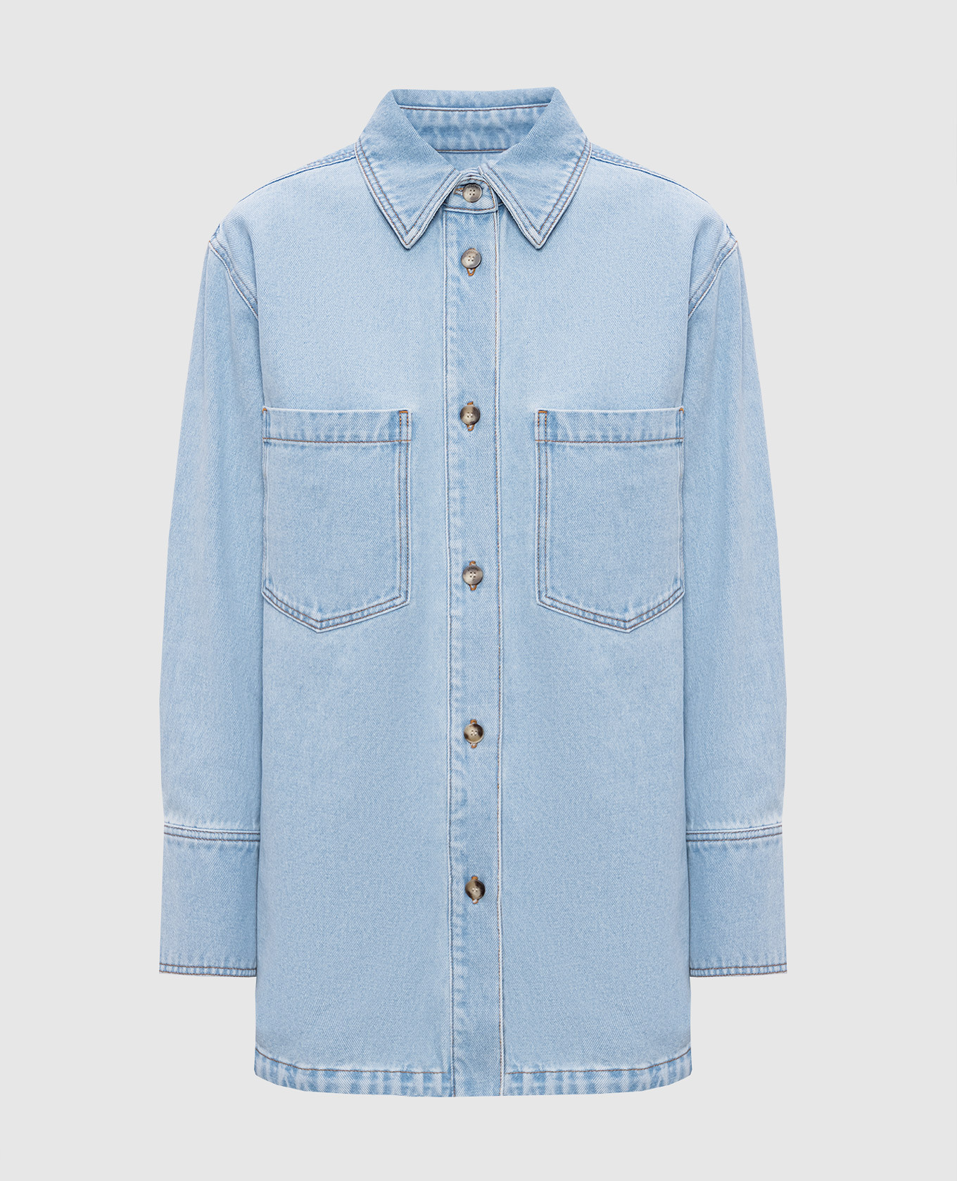 Idar blue denim shirt