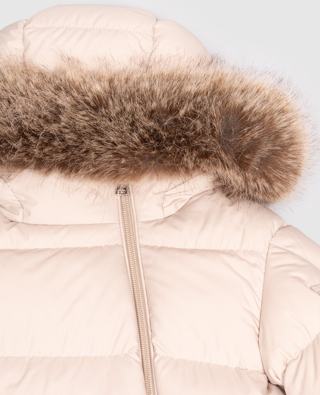 

Yorick children's beige down jumpsuit Moncler ENFANT