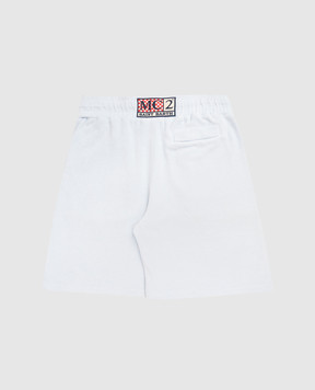 MC2 SAINT BARTH Randle Sponge Kids Blue Terry Shorts RANL00800146L