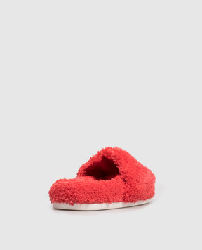 Maison Margiela MM6 Children's red flip-flops with logo 823932835