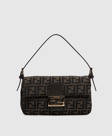 Baguette bag in monogram pattern
