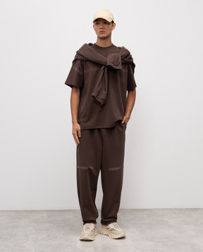 A Cold Wall Brown Laser T-shirt ACWMTS222