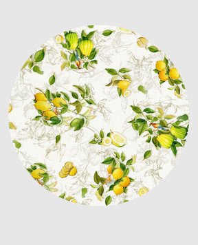 TESSITURA TOSCANA TELERIE White tablecloth LIMONCELLO NT190011020067