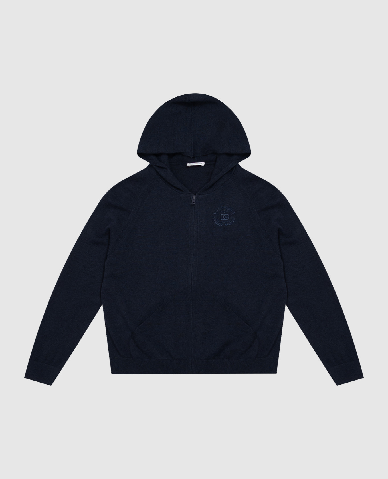 Children's blue wool and cashmere sports jacket Dolce&Gabbana