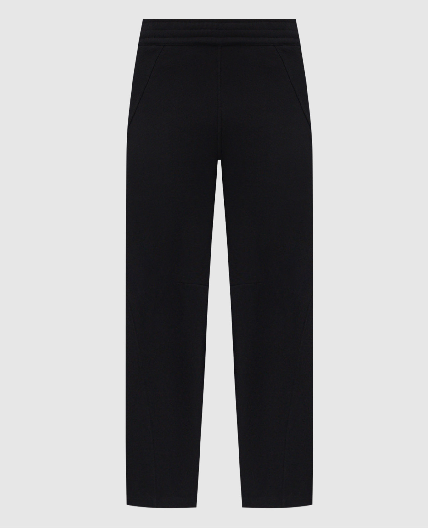 Black pants with logo embroidery Givenchy