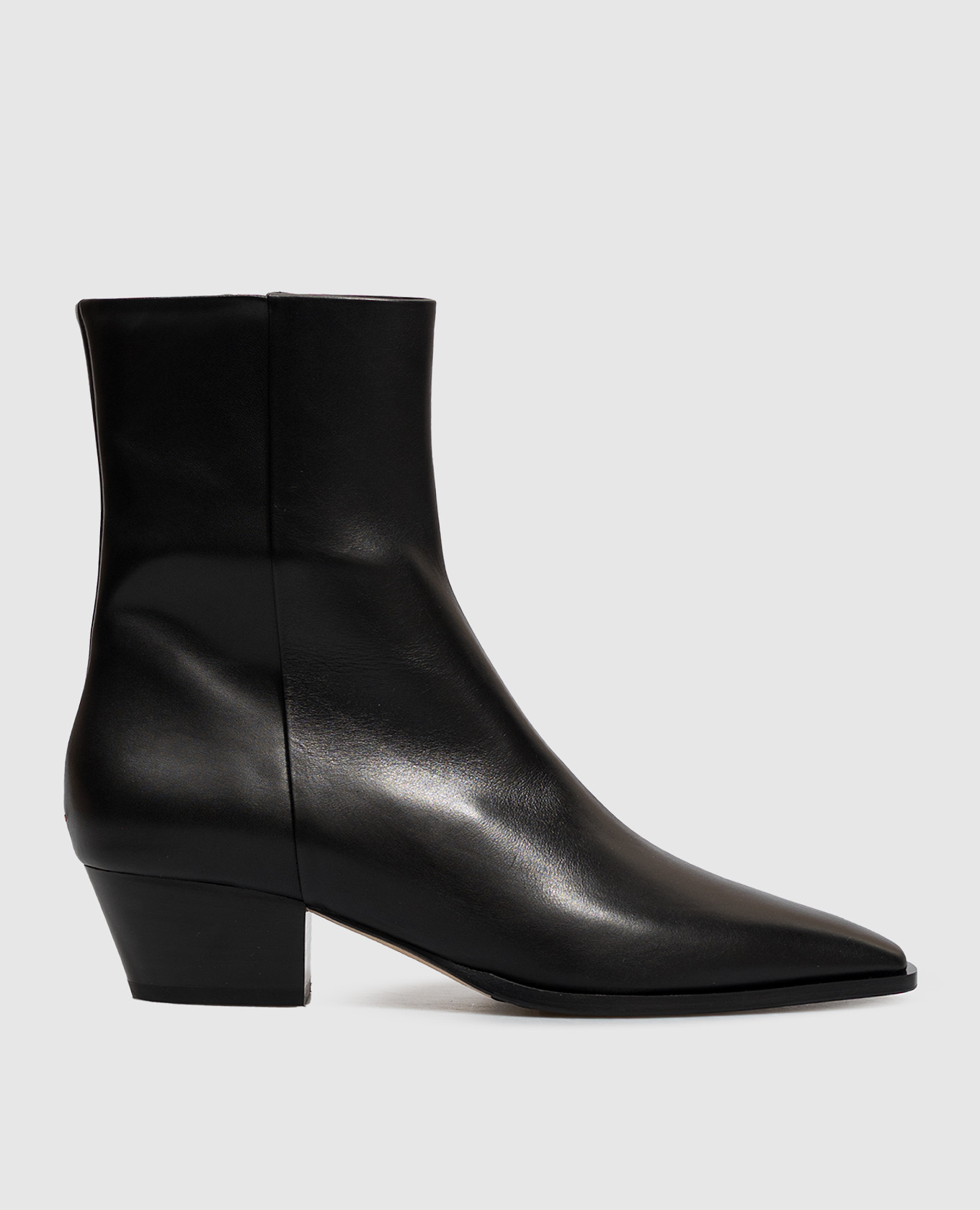Baba black leather ankle boots Aeyde