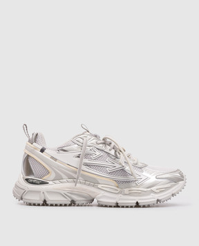 Off-White Be Right Back grey combination sneakers with textured logo patch OMIA295C99FAB001
