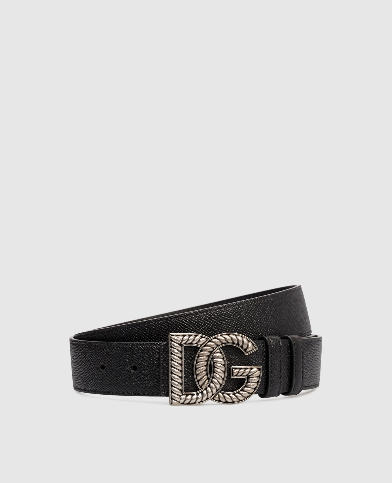

Black DG leather belt Dolce&Gabbana