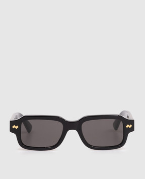 Bottega Veneta Black Intrecciato sunglasses 861360V2Q30