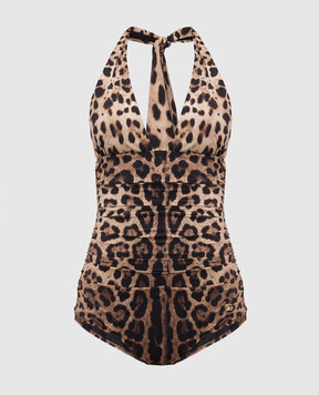 Dolce&Gabbana Leopard print swimsuit O9A06JONO11
