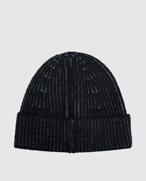 C.P. Company Ribbed cap with logo patch MAC291A006170A