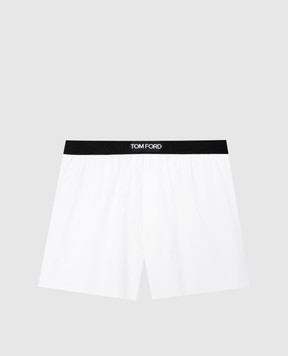 Tom Ford White boxer briefs with logo pattern T4LE91950