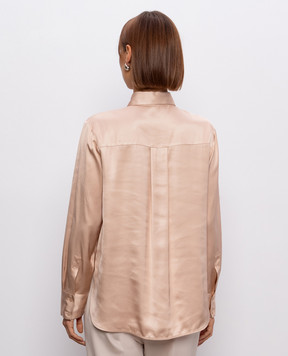 Peserico Pink blouse with monil chain A0600306638