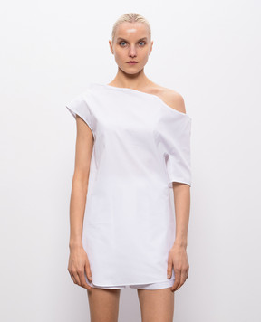 Calcaterra White one-shoulder top T407