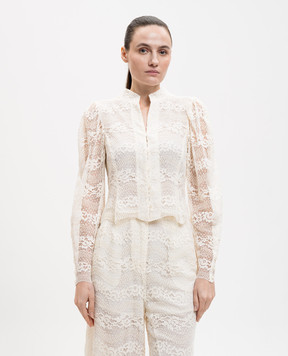 Twinset Ivory lace blouse 261TP2902