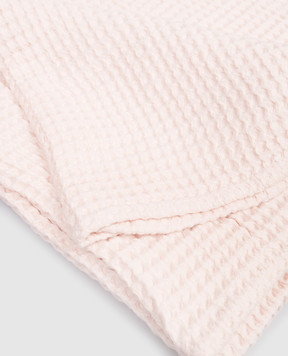 L'appartement Pink waffle towel MODALWAFFLEBATHSHEET